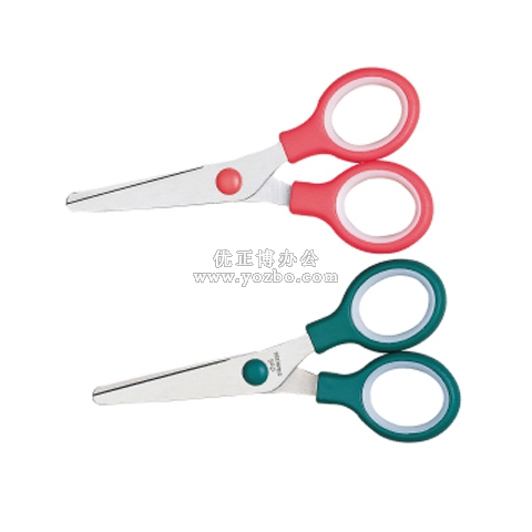 得力6007 圓頭剪刀（安全手工剪） 規(guī)格132mm