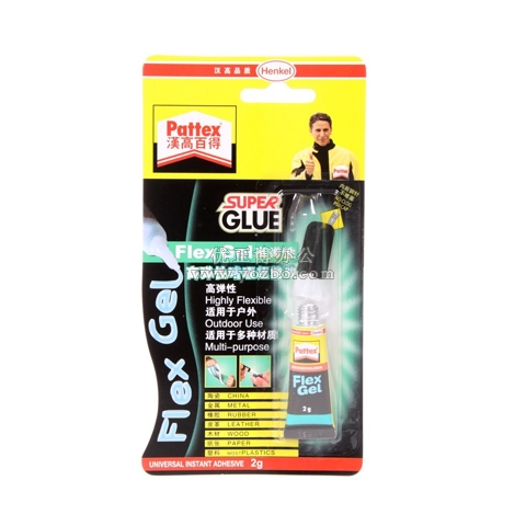 漢高百特(Pattex)高彈性喱哩超能膠PSG2 膏狀 2克