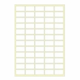 A4進(jìn)口不干膠 電腦打印標(biāo)簽 啞面38*23mm 60小張/頁(yè)