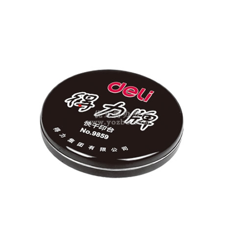 得力 快干印臺 中號9859