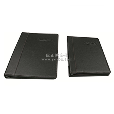 紅緣 活頁(yè)筆記本 21系列 黑色皮面 80頁(yè)