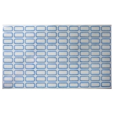 勁威 A4 不干膠標(biāo)簽 分類標(biāo)簽 25*13mm（10*10）
