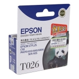 愛(ài)普生 T026 黑色墨盒 C13T026131BD