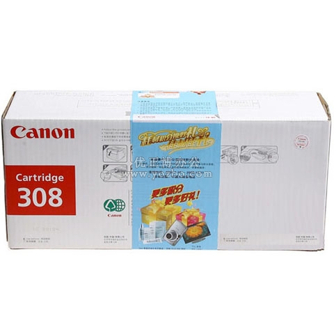 佳能（Canon）CRG 308 黑色硒鼓 正品打印機(jī)耗材