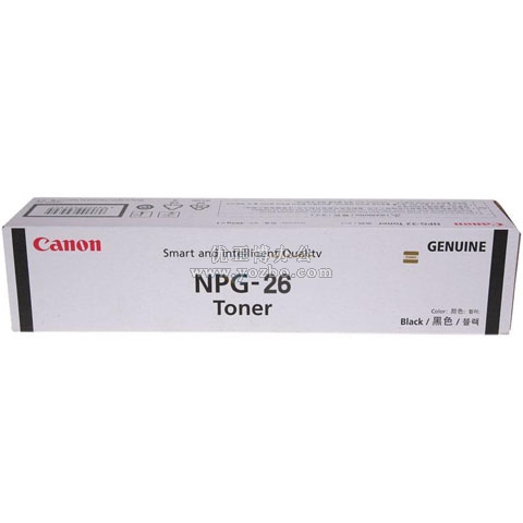 佳能（Canon）NPG-26 TN 黑色墨粉 正品打印機(jī)耗材