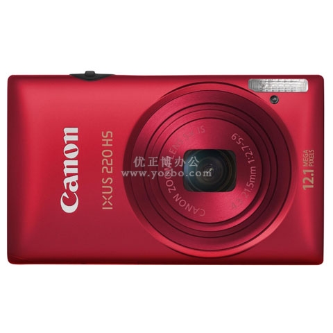 佳能（Canon） IXUS220 HS 數(shù)碼相機(jī) 紅/黑/銀