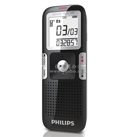 飛利浦（PHILIPS） 原裝進口數(shù)碼錄音筆 黑色4G