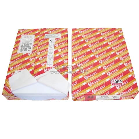 金絲雀特級復(fù)印紙 A4 500張/包