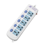 創(chuàng)雅插座 CY-9837五位3米線 獨(dú)控過載保護(hù)