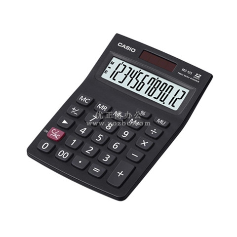 卡西歐(CASIO)12位數(shù)桌面型計(jì)算器 MZ-12S