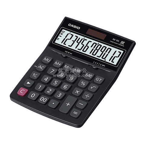 卡西歐(CASIO)12位數(shù)桌面型計(jì)算器 DZ-12S