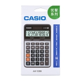 卡西歐(CASIO)12位數(shù)桌面型計算器 AX-120B