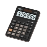 卡西歐(CASIO)12位數(shù)桌面型計算器 MX-12B